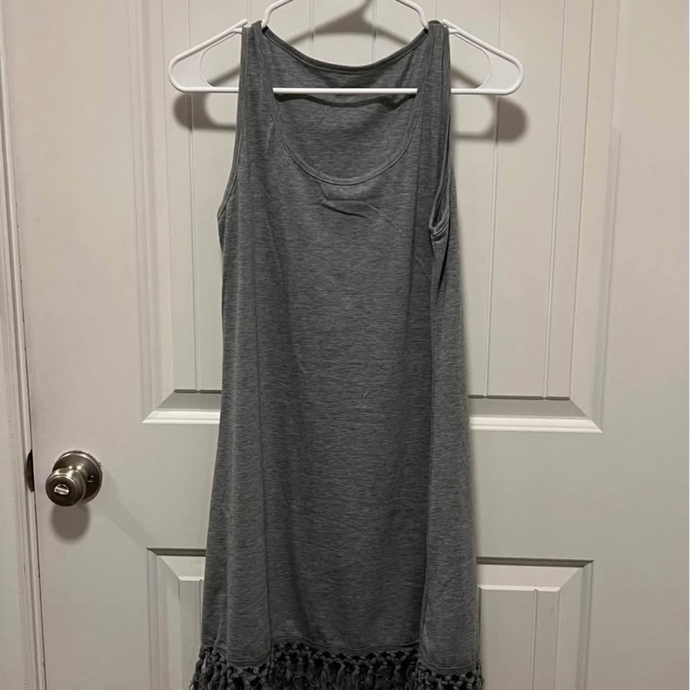 NWT Cupshe Coverup Dress with Tassel Hem